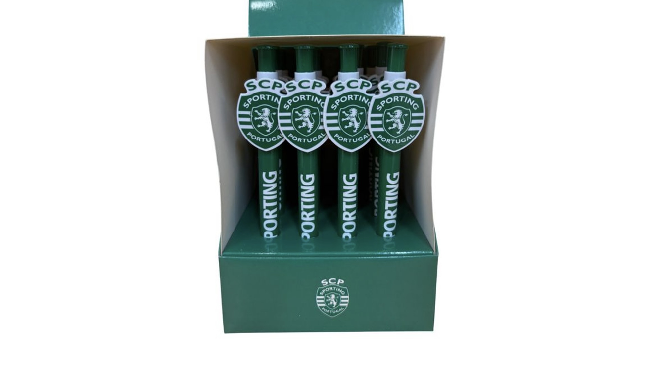 Caneta esferográfica Sporting preço cada caneta no.14088S 1
