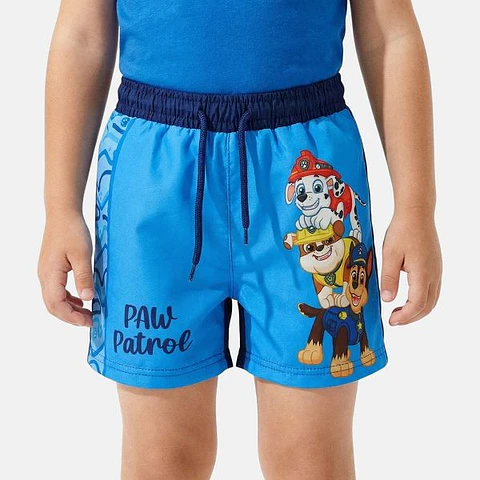 Calção Praia Paw Patrol Menino 3-8anos Paw36-0361