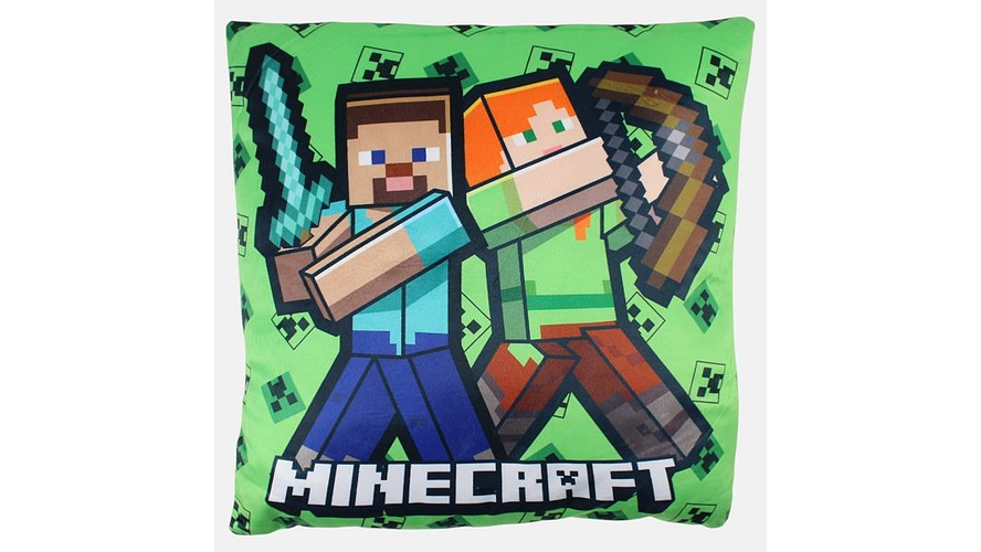 Almofada Minecraft 38X38cm Mnc36-5312 100%Poliester 1