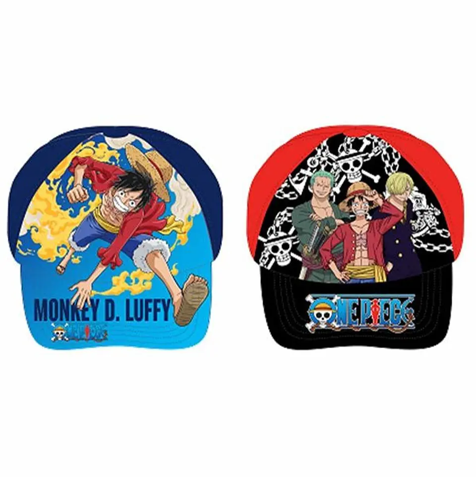 Boné One Piece tamanho ajustável para crianças entre 3-6 anos 1