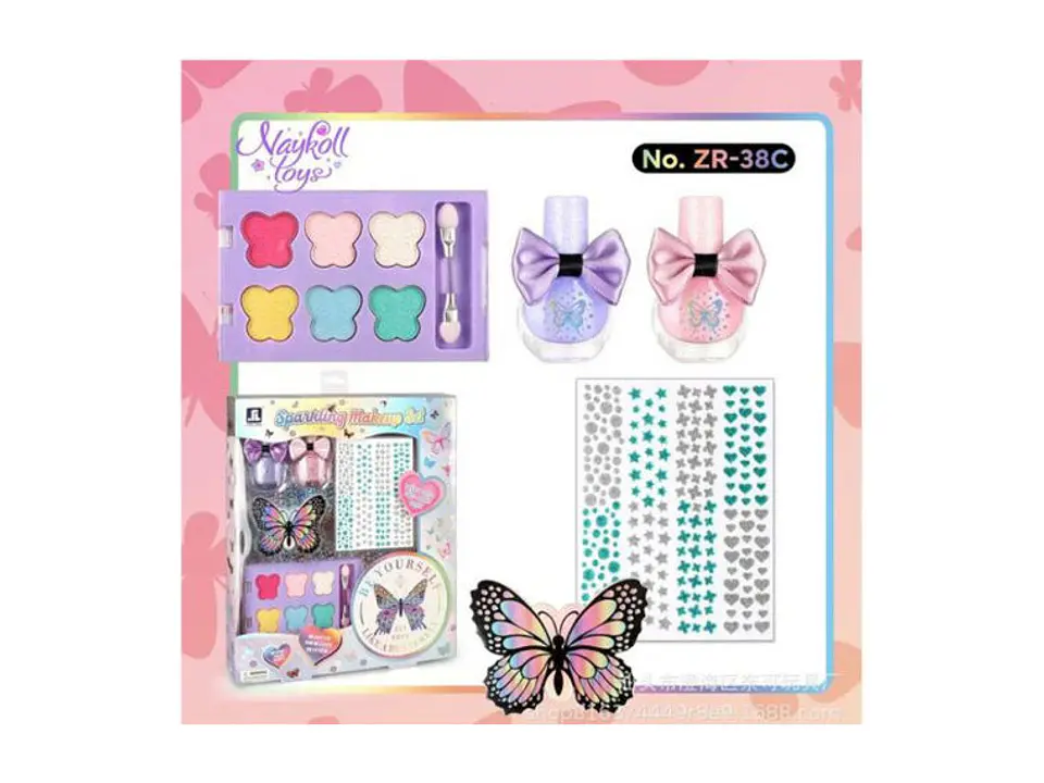 Kit maquilhagem para meninas com  +5anos 1
