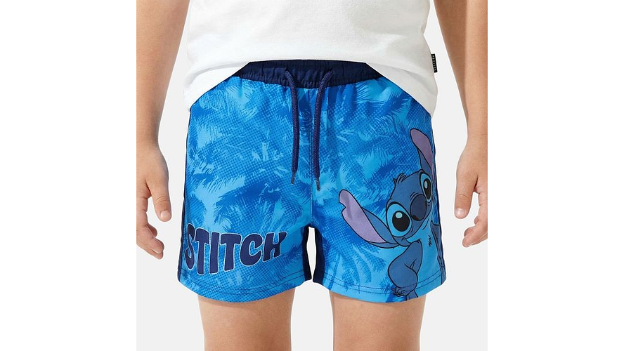 Calção Praia Stitch Menino 3-8anos Lil36-0364 1