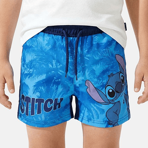 Calção Praia Stitch Menino 3-8anos Lil36-0364