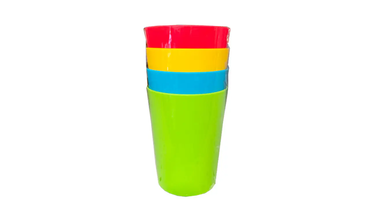 Copo plástico 4pcs 500ml reutilizável 1