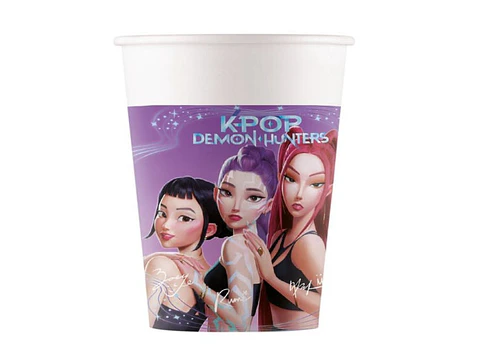 Festa K-Pop copo de papel 8pcs 200ml