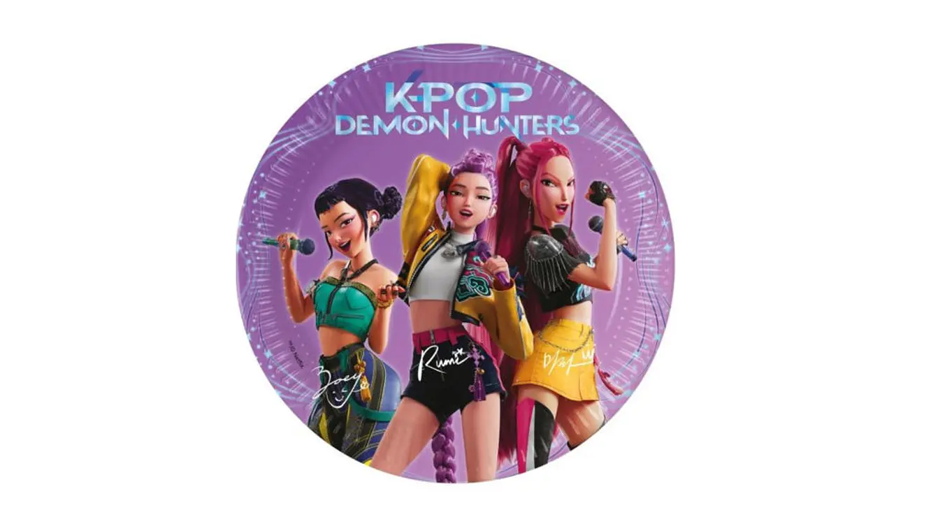 Festa K-Pop Prato de Papel 8pcs 19.5cm 1