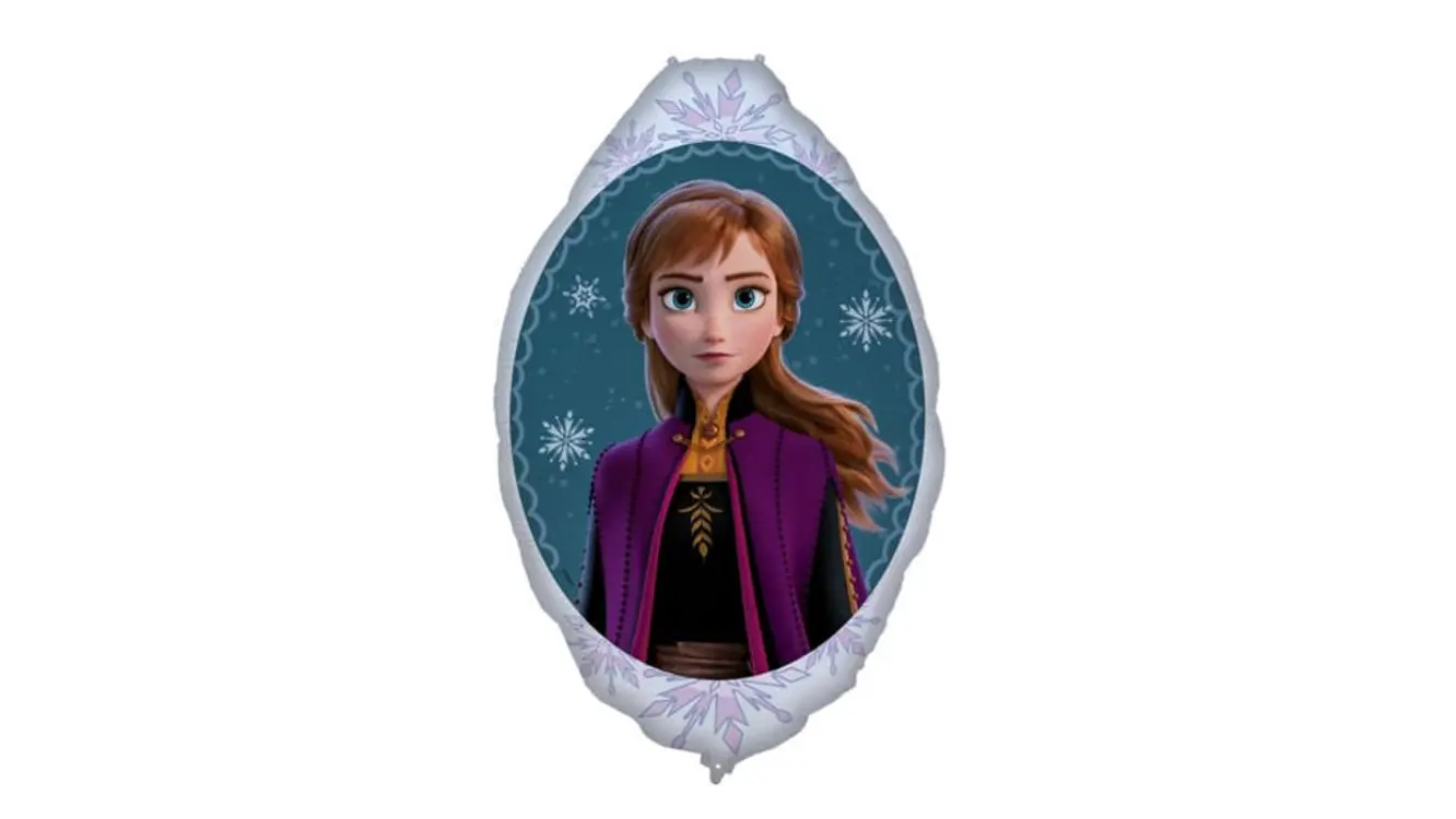 Festa Frozen Balão Anna Espelho 68X90cm +3A 1