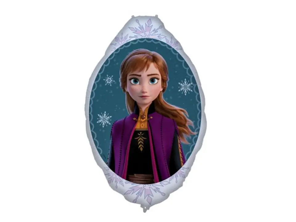 Festa Frozen Balão Anna Espelho 68X90cm +3A 1