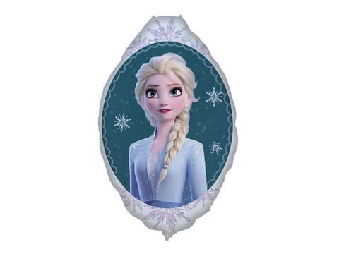 Festa Frozen Balão Elsa Espelho 68X90cm +3A