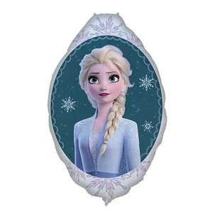 Festa Frozen Balão Elsa Espelho 68X90cm +3A