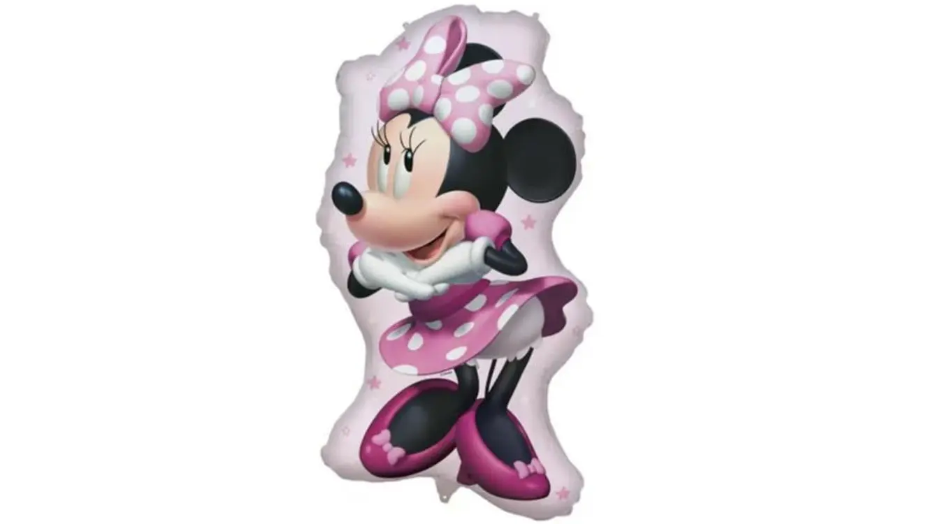 Festa Minnie Balão 3D 53X89cm +3A 1