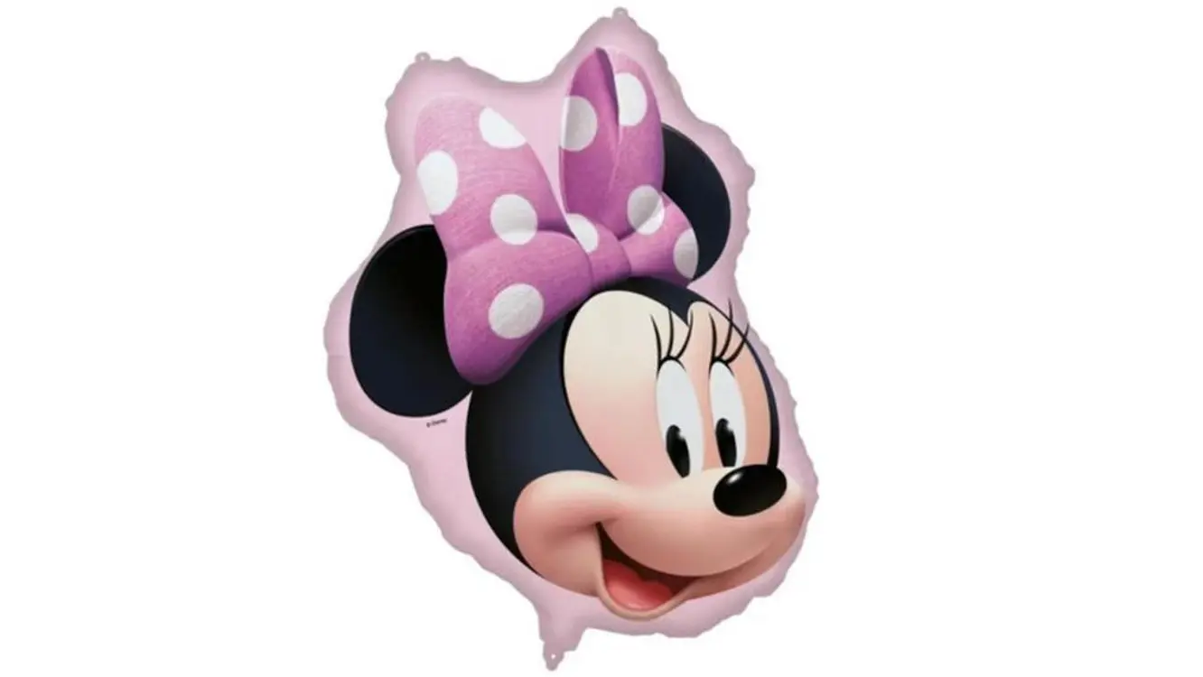 Festa Minnie Balão 3D 70X77.5cm +3A 1
