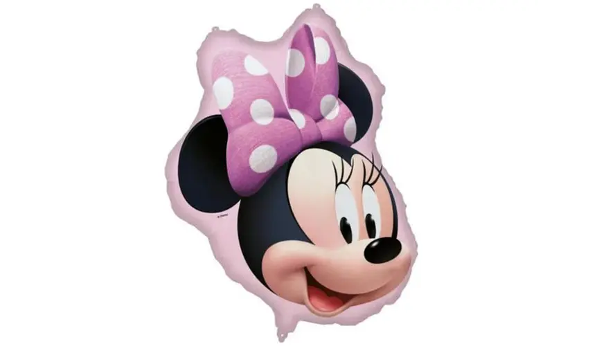 Festa Minnie Balão 3D 70X77.5cm +3A 1