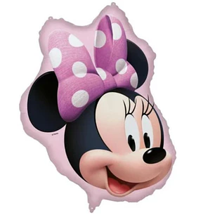 Festa Minnie Balão 3D 70X77.5cm +3A