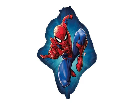 Festa Homem Aranha Balão 3D 68.5X88cm +3A