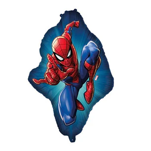 Festa Homem Aranha Balão 3D 68.5X88cm +3A