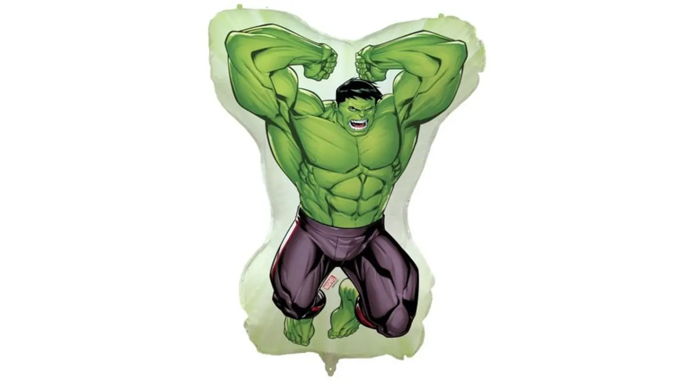 Festa Avengers Balão Hulk 3D 80X96cm +3A 1