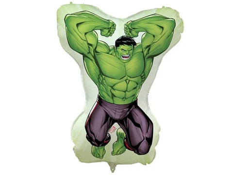 Festa Avengers Balão Hulk 3D 80X96cm +3A