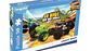 Puzzle Hot Wheels 50pcs Monster Trucks Crazy Race +3A - Thumbnail 1