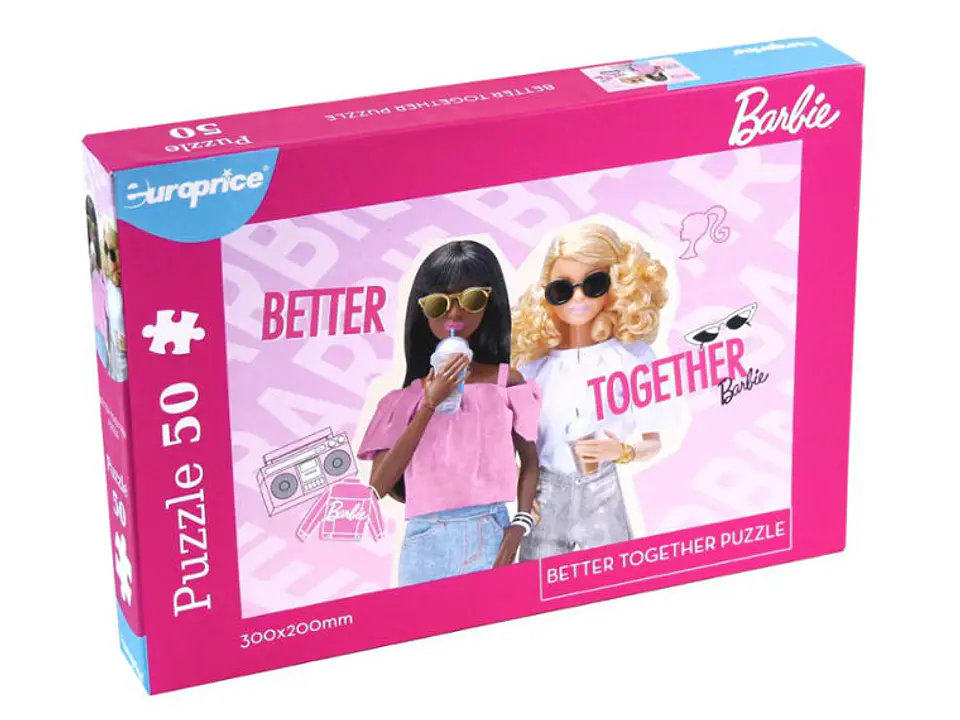 Puzzle Barbie 50 Pcs Better Together +3A 1