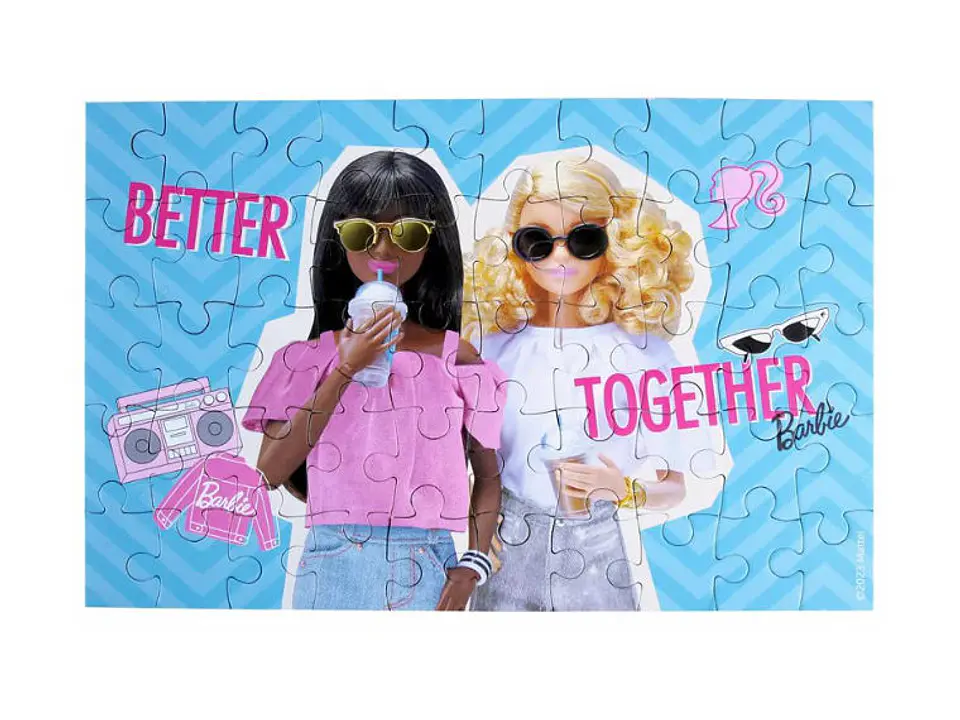 Puzzle Barbie 50 Pcs Better Together +3A 2