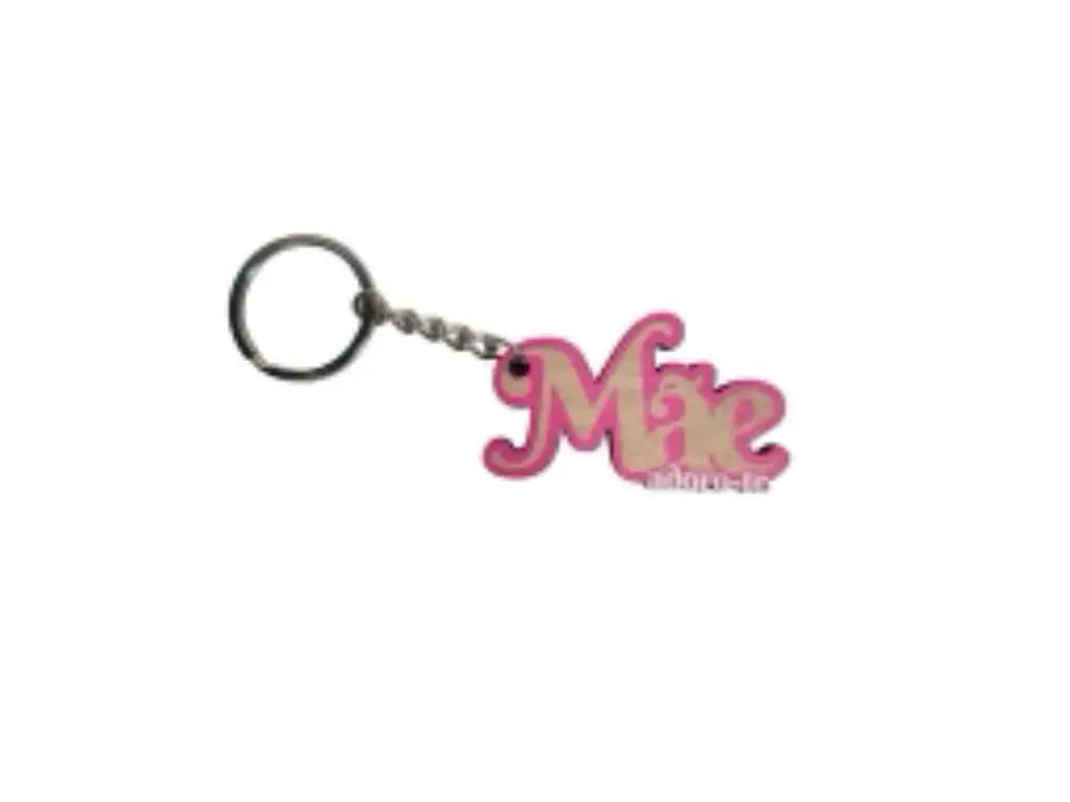 Porta Chave Madeira para a Mãe  6x3.5cm 1