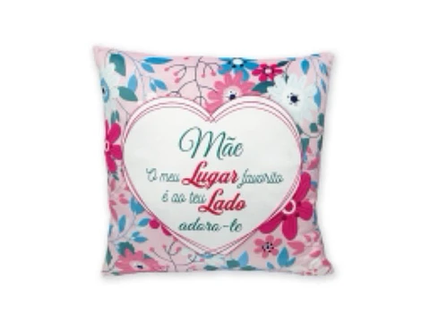 Almofada para a Mãe 35x35cm 100% Poliester