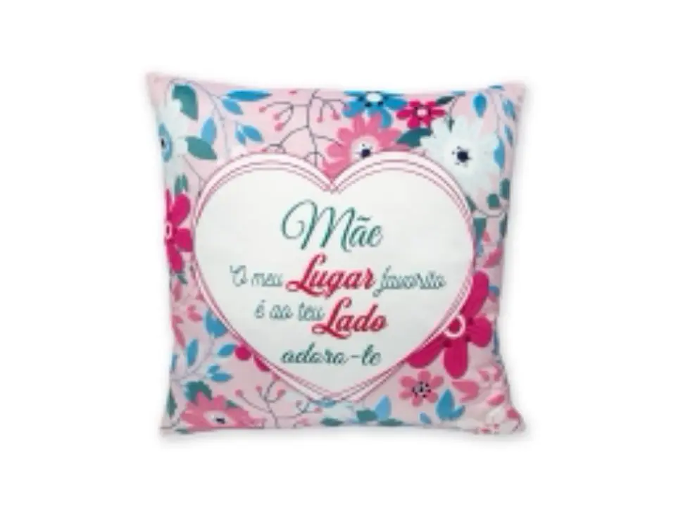 Almofada para a Mãe 35x35cm 100% Poliester 1