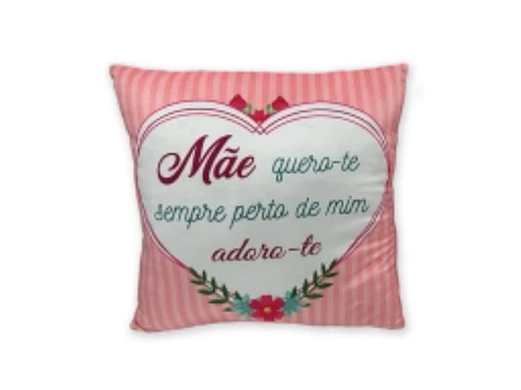 Almofada para a Mãe 35x35cm 100% Poliester