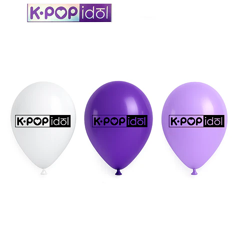 Festa K-POP IDOL Balões de Latex 8pcs