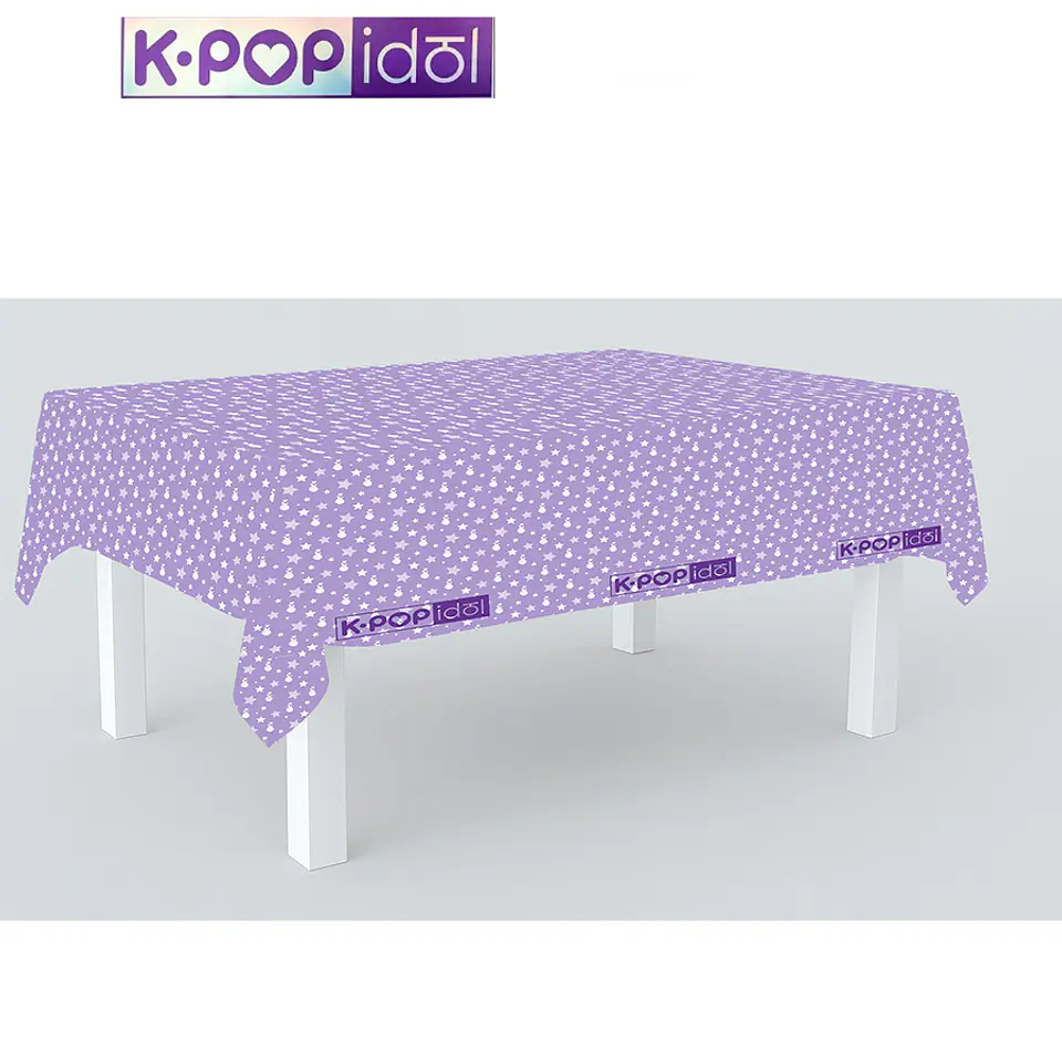 Festa K-POP IDOL Toalha plástica Descartável 120x180cm 1