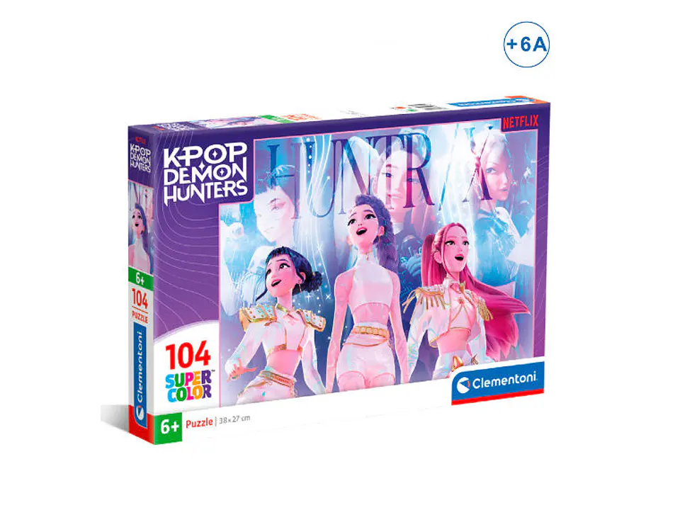 K-POP Puzzle 104pcs Demon Hunters 38x27cm +6A 1