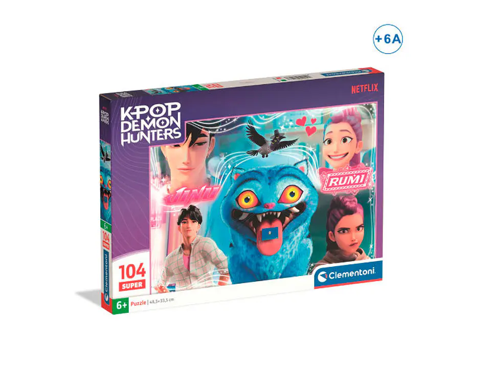 K-POP Puzzle 104pcs Demon Hunters 48.5x33.5cm +6A 1