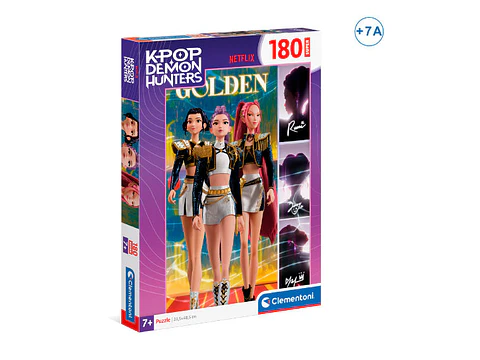 K-POP Puzzle 180pcs Demon Hunters 33.5x48.5cm +7A