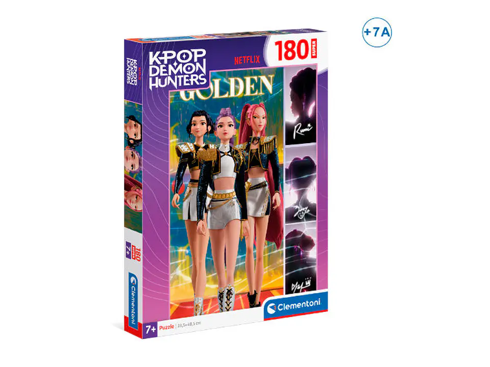 K-POP Puzzle 180pcs Demon Hunters 33.5x48.5cm +7A 1