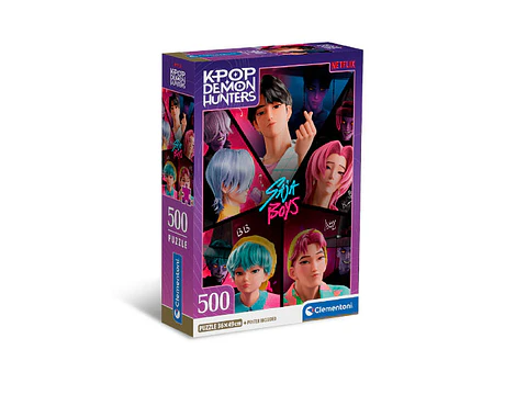 K-POP Puzzle 500pcs Demon Hunters 36x49cm