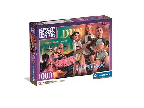 K-POP Puzzle 1000pcs Demon Hunters 70x50cm