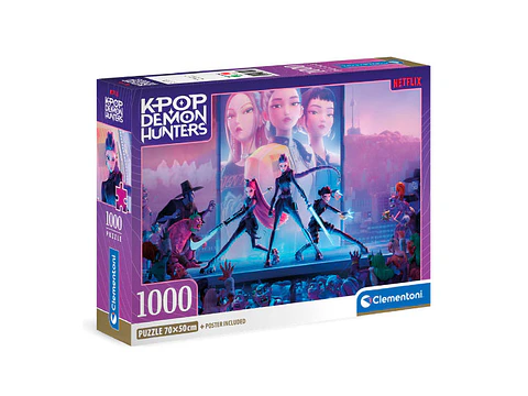 K-POP Puzzle 1000pcs Demon Hunters 70x50cm