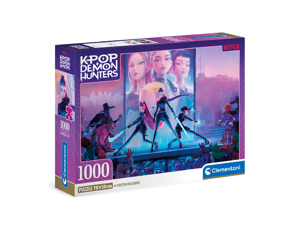 K-POP Puzzle 1000pcs Demon Hunters 70x50cm 1