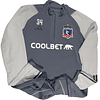 Poleron Colo Colo 2023, medio cierre, Adidas original