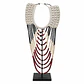 Collar decorativo de colección de hileras c/ pedestal  - Miniatura 1