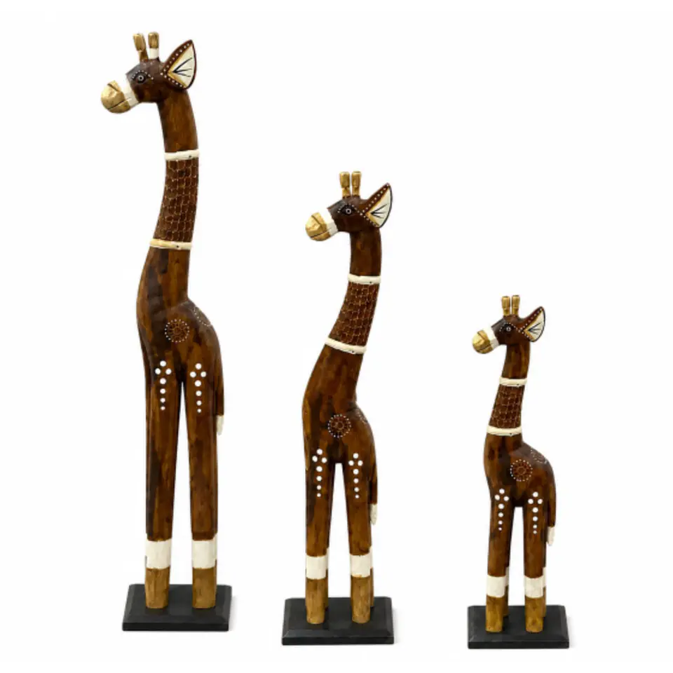 Trío de jirafas decorativas 1