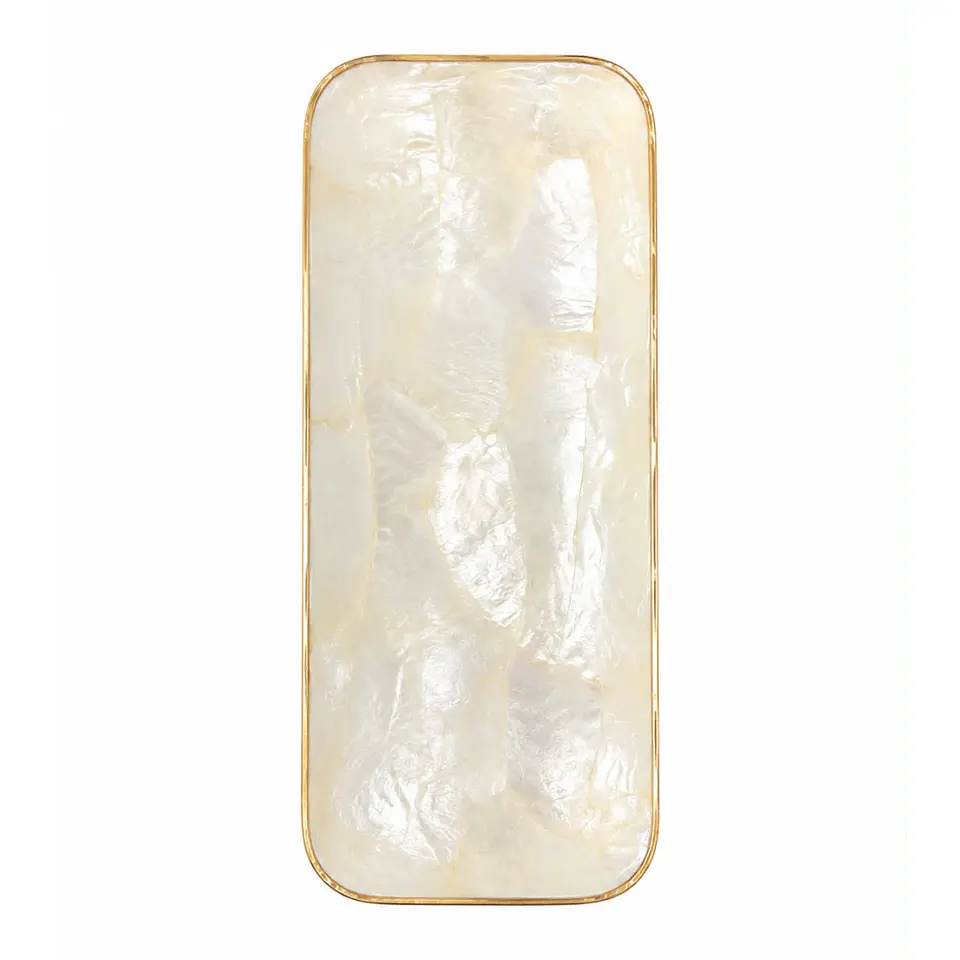 Platillo decorativo ractangular nacar 1