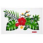 Pareo Tropical Pintado a Mano Botanico - Miniatura 1