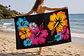 Pareo Tropical Pintado a Mano Frangipani - Miniatura 2