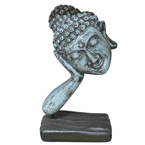 Testa Buda contemplativo - formato equilibrio NV