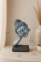 Testa Buda contemplativo - formato equilibrio NV - Miniatura 2