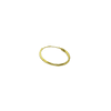 Golden Plain Thin Ring