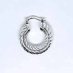 Argola Torcida Grossa 