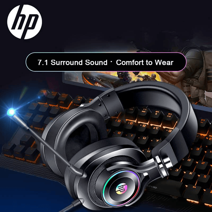 AUDIFONO GAMING HP H500GS 2